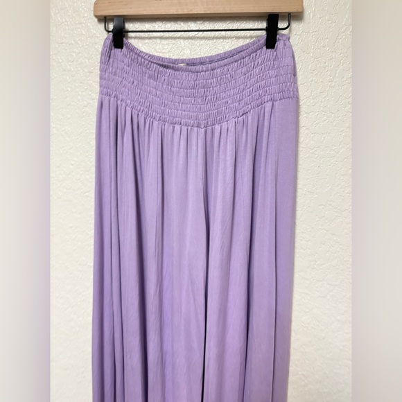 EARTHBOUND Trading Co. Lavender Wide Leg Pants Size Medium - Picture 13 of 16
